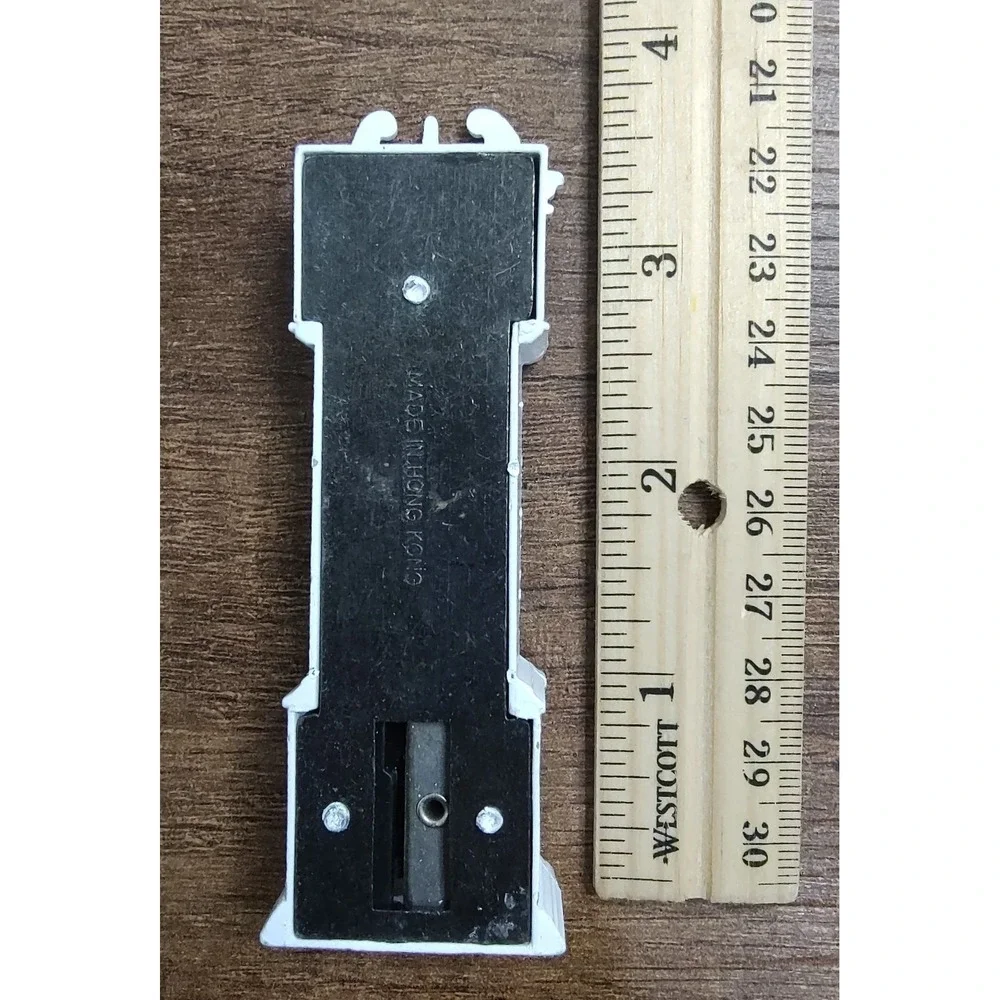 Vtg Miniature Grandfather Clock Metal  Pencil Sharpener Dollhouse Furniture B12